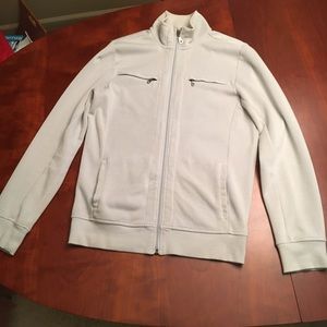 Men’s zip-up Cotton blend sweater